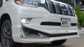 Toyota Land Cruiser Prado TX Limited 2023 Pearl White Exterior Front View