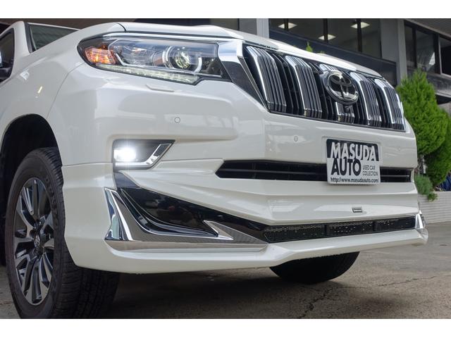 Toyota Land Cruiser Prado TX Limited 2023 Pearl White Exterior Front View