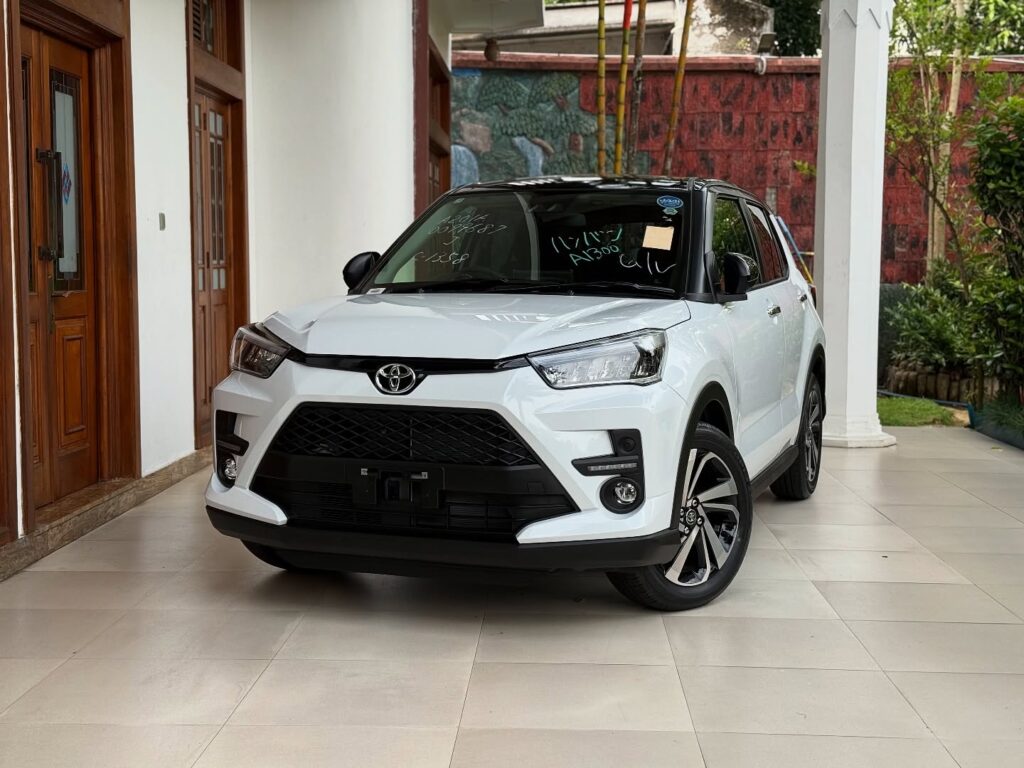 Toyota Raize Z Grade 2025 SUV front view – AutoTrade.lk Sri Lanka