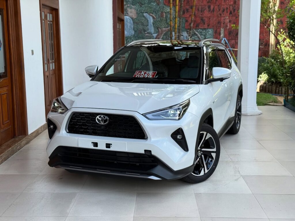 Toyota Yaris Cross 1.5L Hybrid SUV front view in Sri Lanka