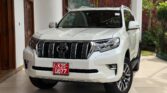 Toyota Land Cruiser Prado 150 Chrome – White Pearl 2.7L Petrol 7-Seater SUV with Sunroof